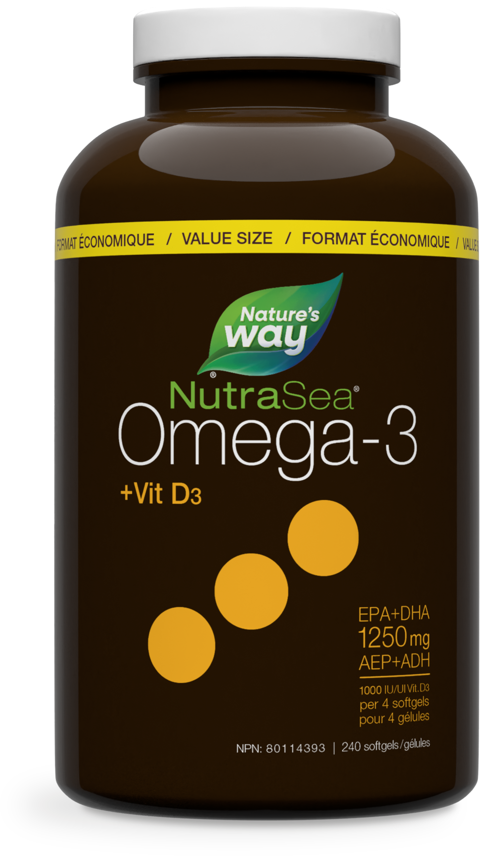 NutraSea+D 240 Softgels