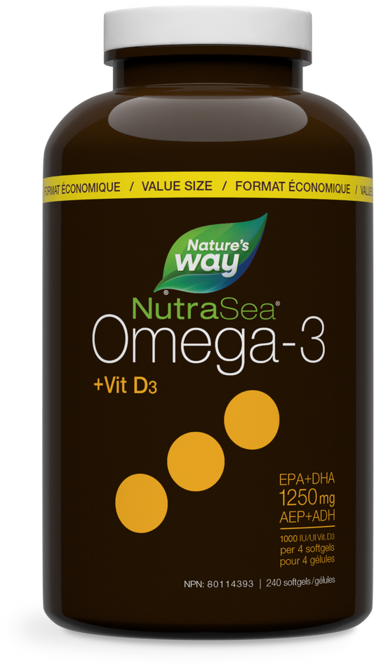 NutraSea+D 240 Softgels