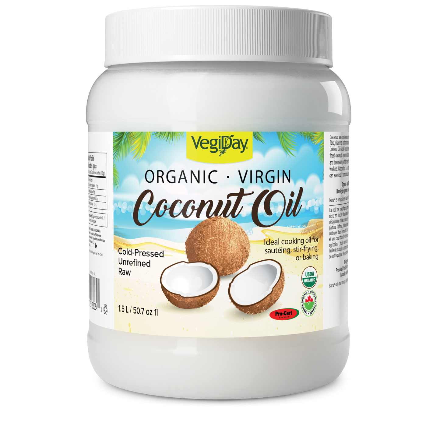 VegiDay® VegiDay® Coconut Oil 1.5 L Liquid