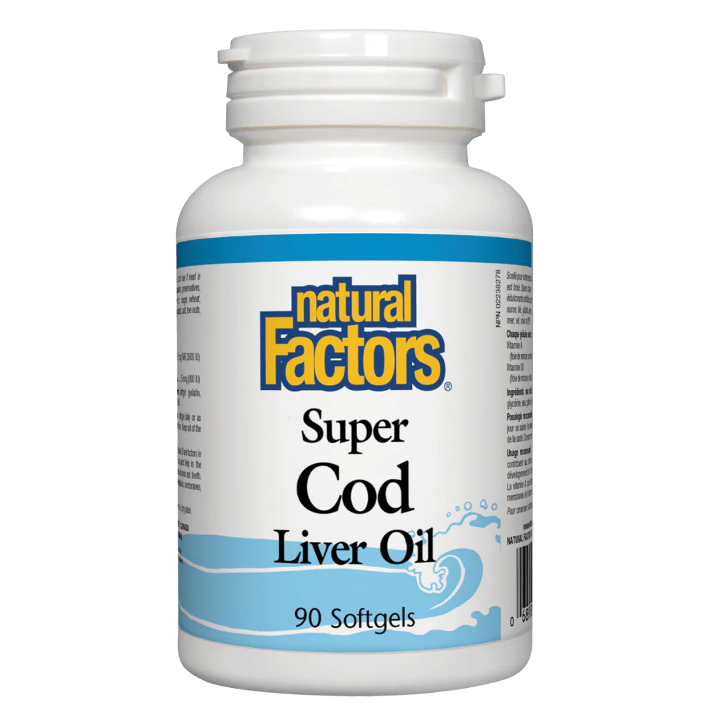Super Cod Liver Oil, 90 Softgels - Natural Factors