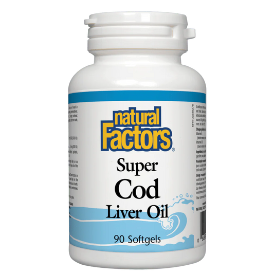 Super Cod Liver Oil, 90 Softgels - Natural Factors