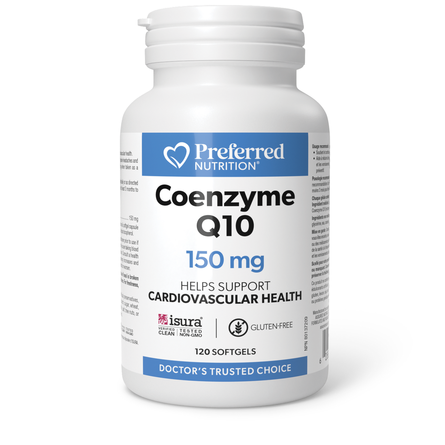 Preferred Nutrition® Coenzyme Q10 150 mg 120 Softgels