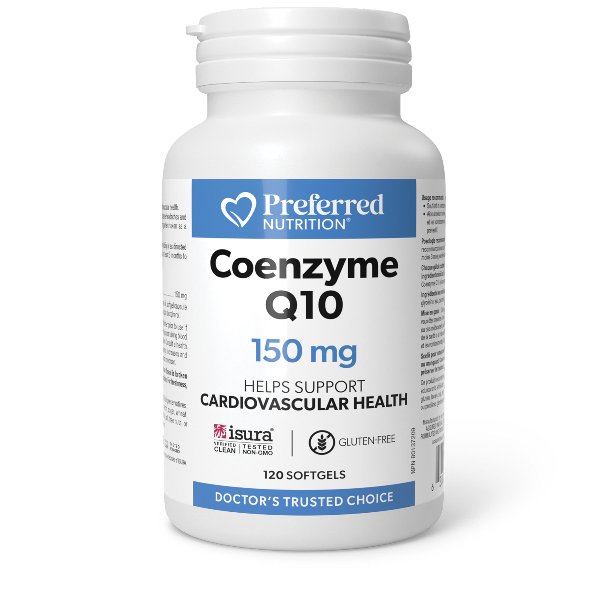 Preferred Nutrition® Coenzyme Q10 150 mg 120 Softgels