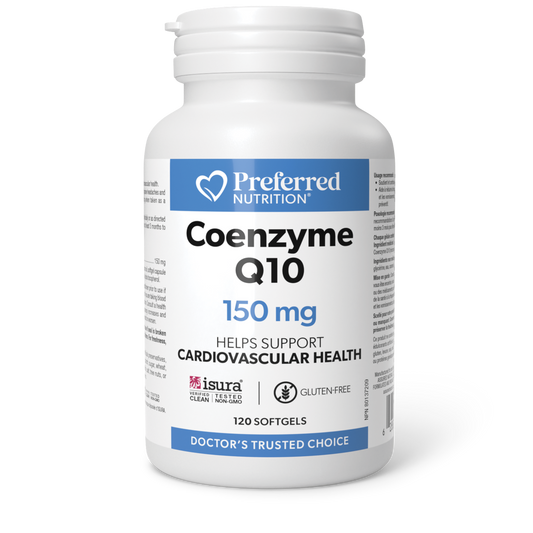 Preferred Nutrition® Coenzyme Q10 150 mg 120 Softgels