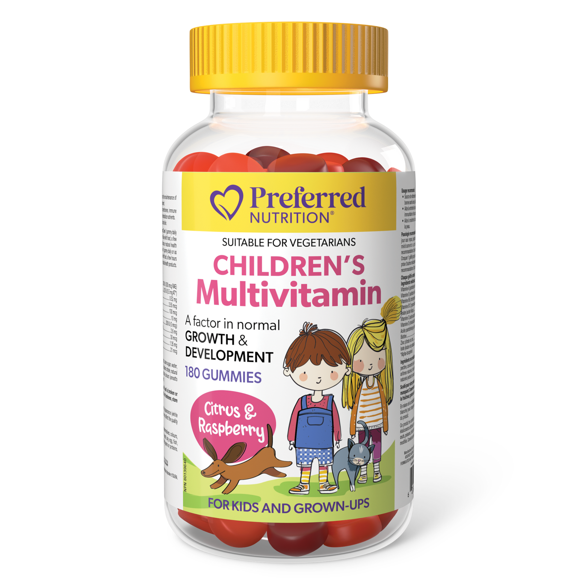 Preferred Nutrition® Children’s Multivitamin 180 Gummies