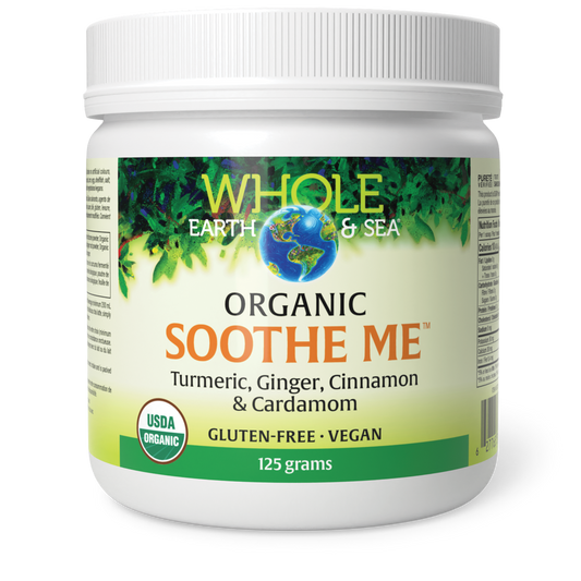 Whole Earth & Sea® Soothe Me™ Turmeric, Ginger, Cinnamon & Cardamom 125 g Powder