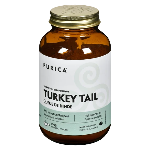 Purica Turkey Tail – Whole Mushroom Powder