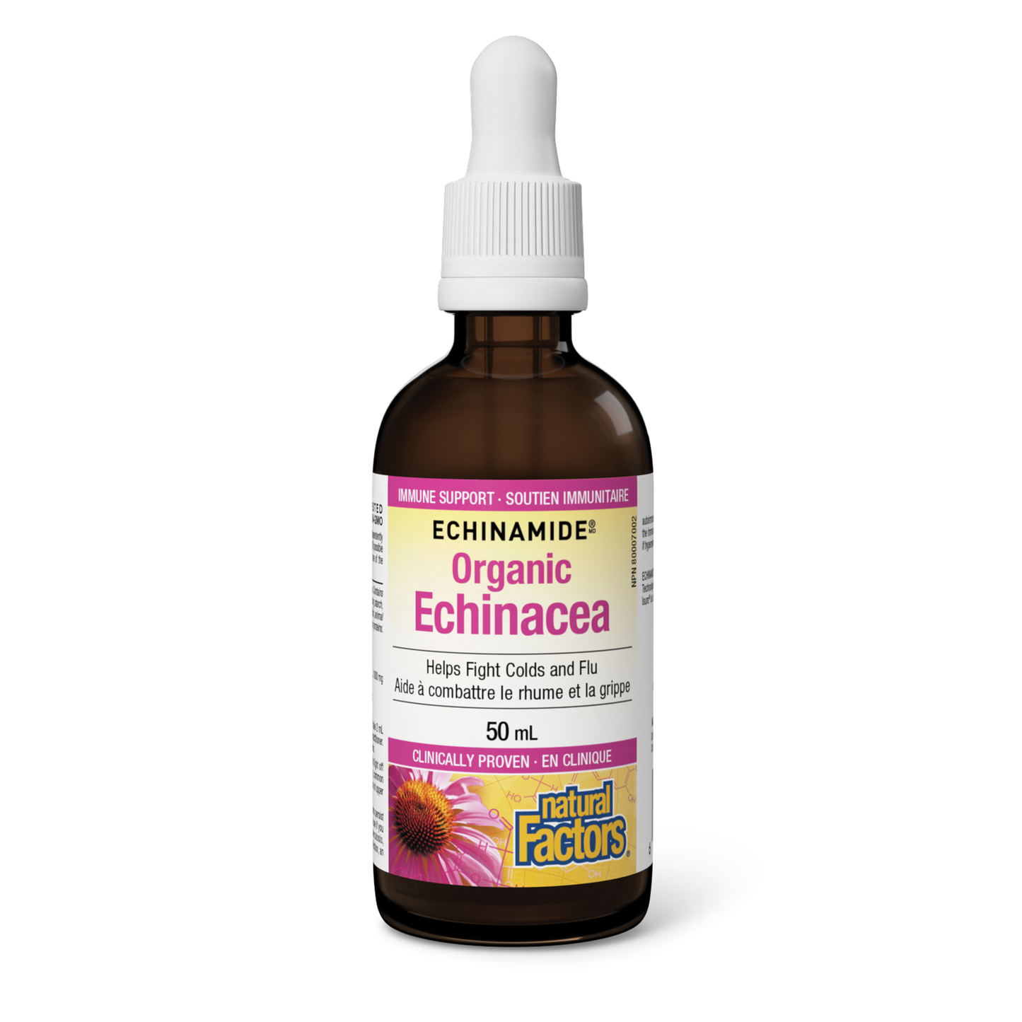 Natural Factors Organic Echinacea 50 mL Liquid