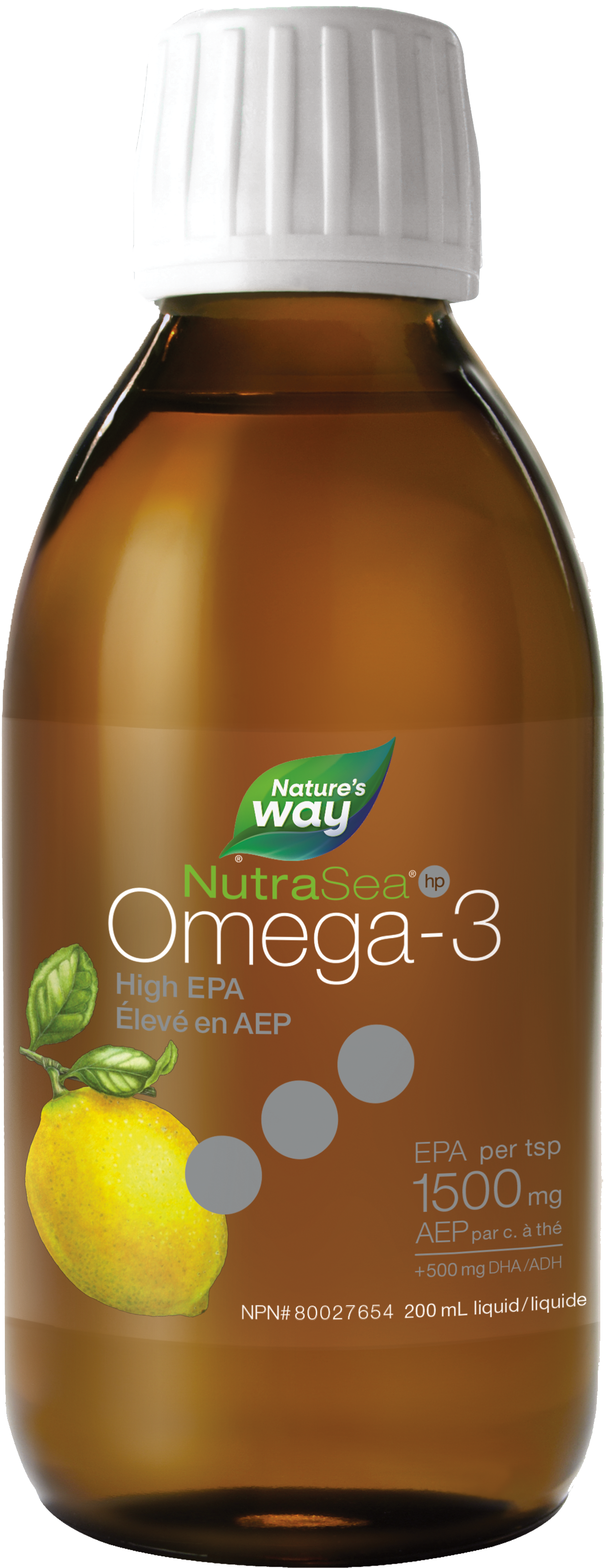 NutraSea® HP™ Omega-3, Lemon