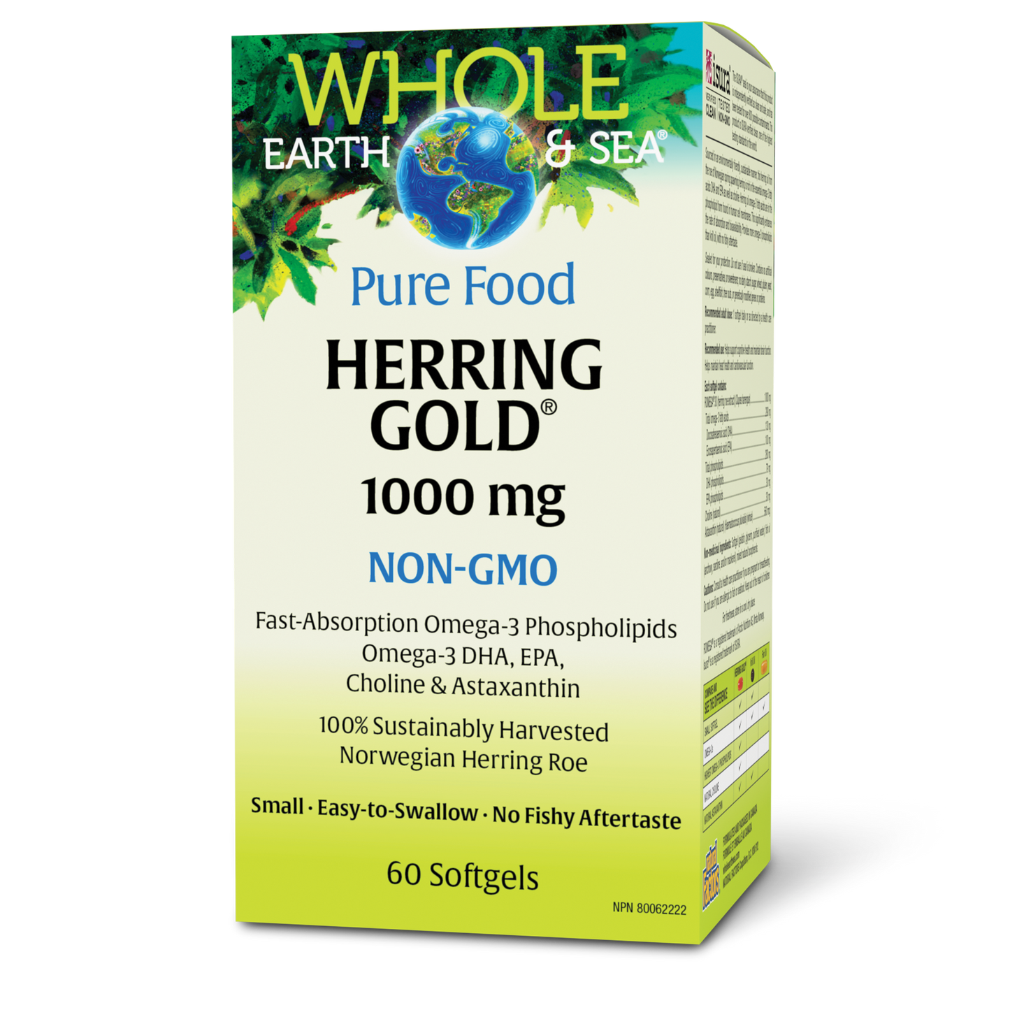 Whole Earth & Sea® Herring Gold™ 1000 mg 60 Softgels