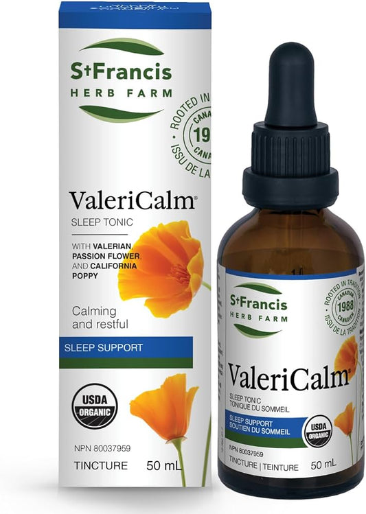St. Francis Herb Farm ValeriCalm® – Liquid Herbal Formula 50ml