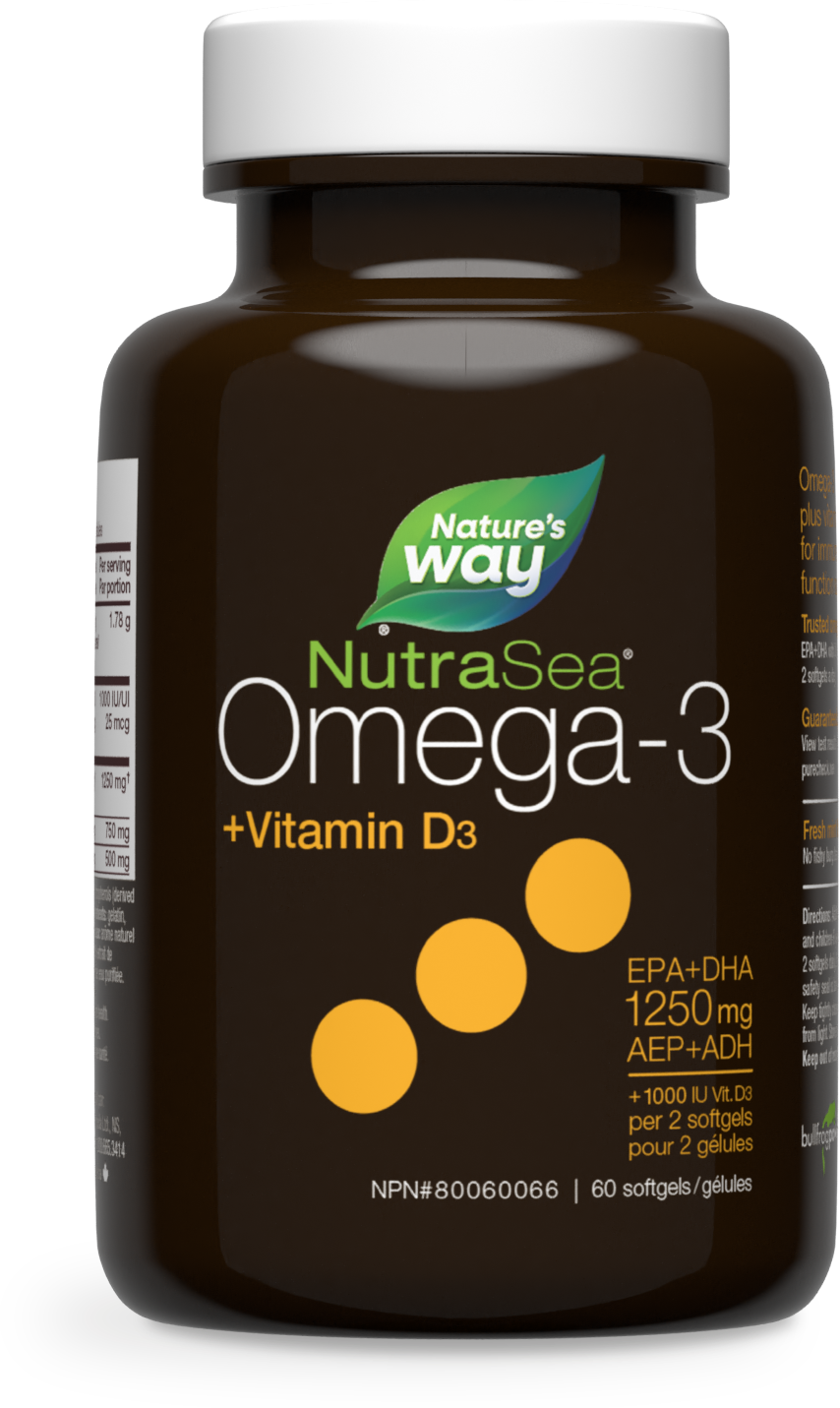 NutraSea+D™ Omega-3 Liquid Gels, Fresh Mint