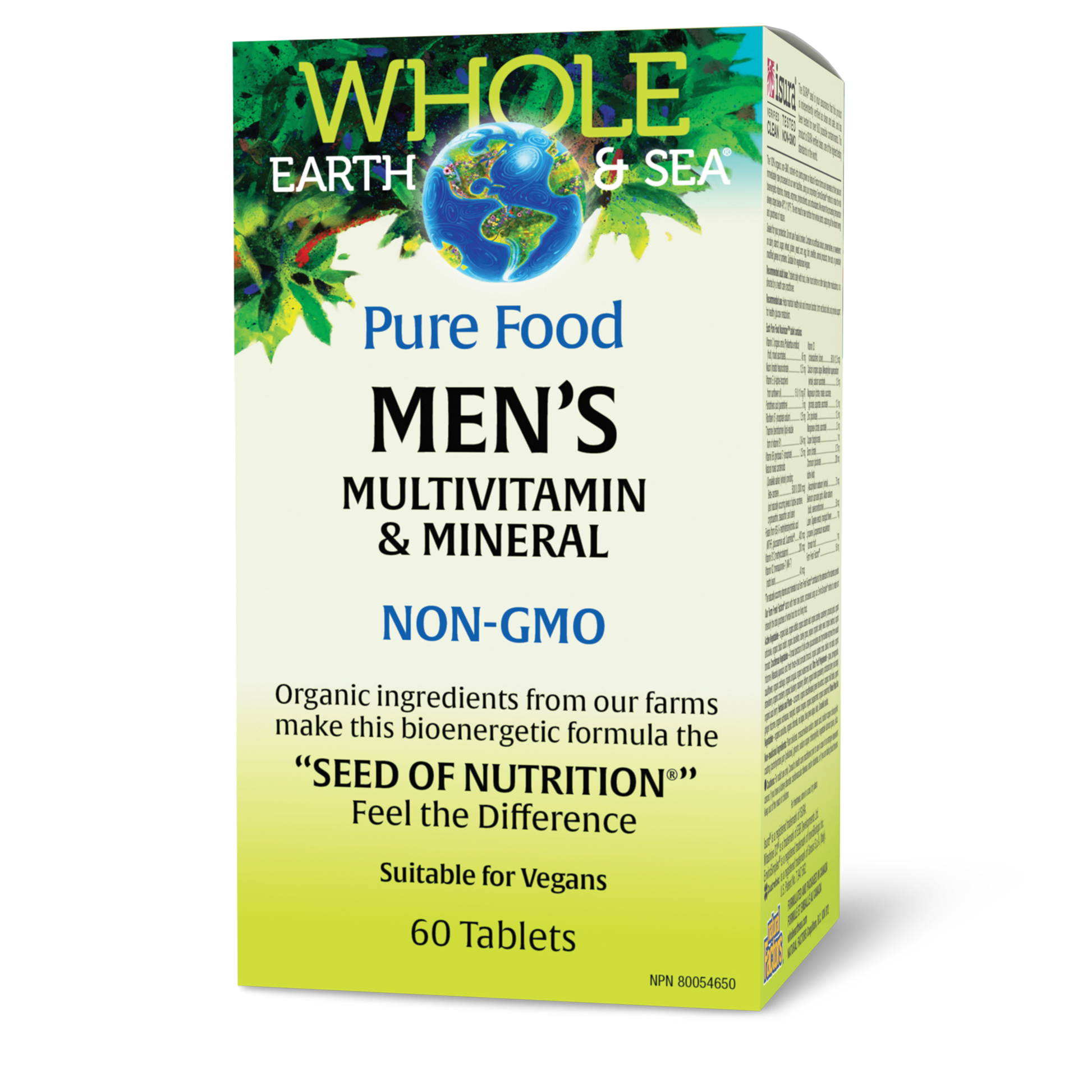 Whole Earth & Sea® Men’s Multivitamin & Mineral 60 Tablets