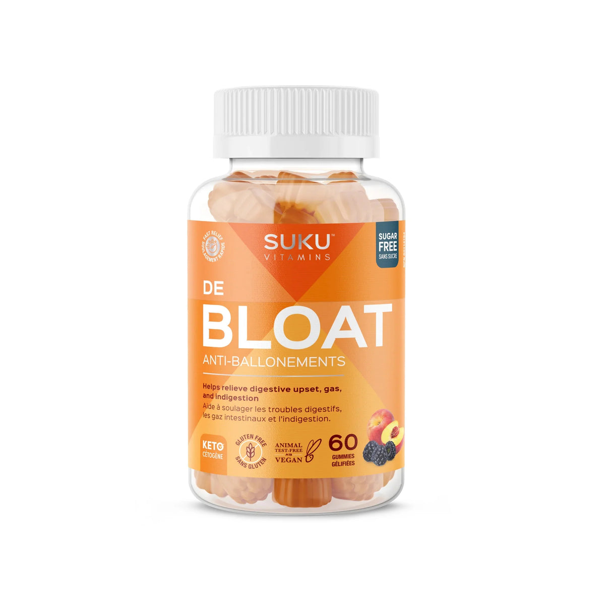 SUKU Debloat – Digestive Support Gummies 60's