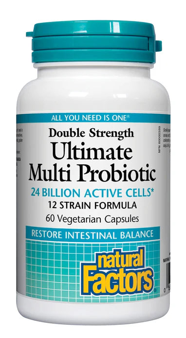Double Strength Ultimate Multi Probiotic 60-Veg Caps