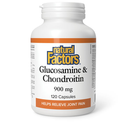 Natural Factors Glucosamine & Chondroitin 900 mg 120 Capsules