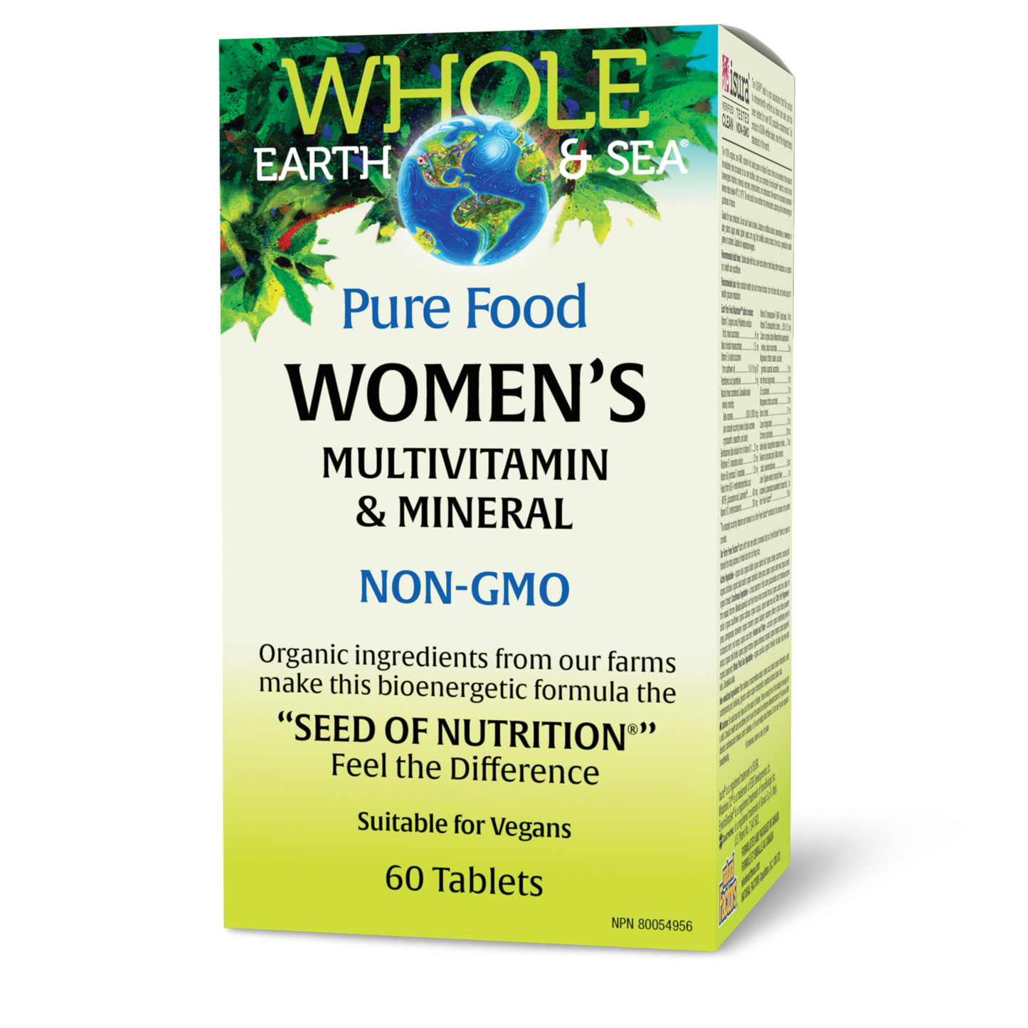 Whole Earth & Sea® Women’s Multivitamin & Mineral 60 Tablets