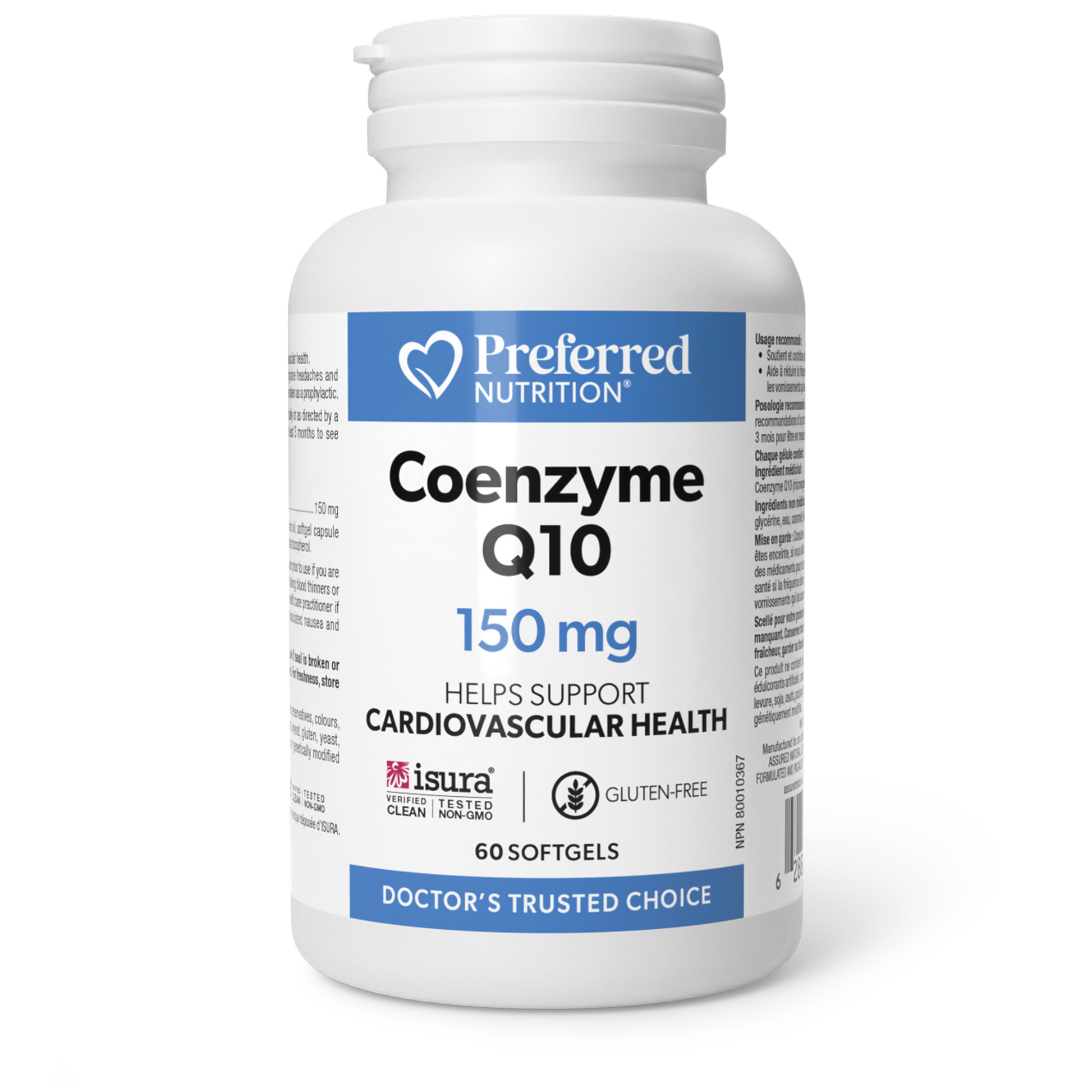 Preferred Nutrition® Coenzyme Q10 150 mg 60 Softgels