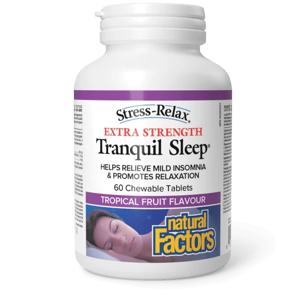 NF TRANQUIL SLEEP EXTRA STRENGTH 60 Chewable Tablets