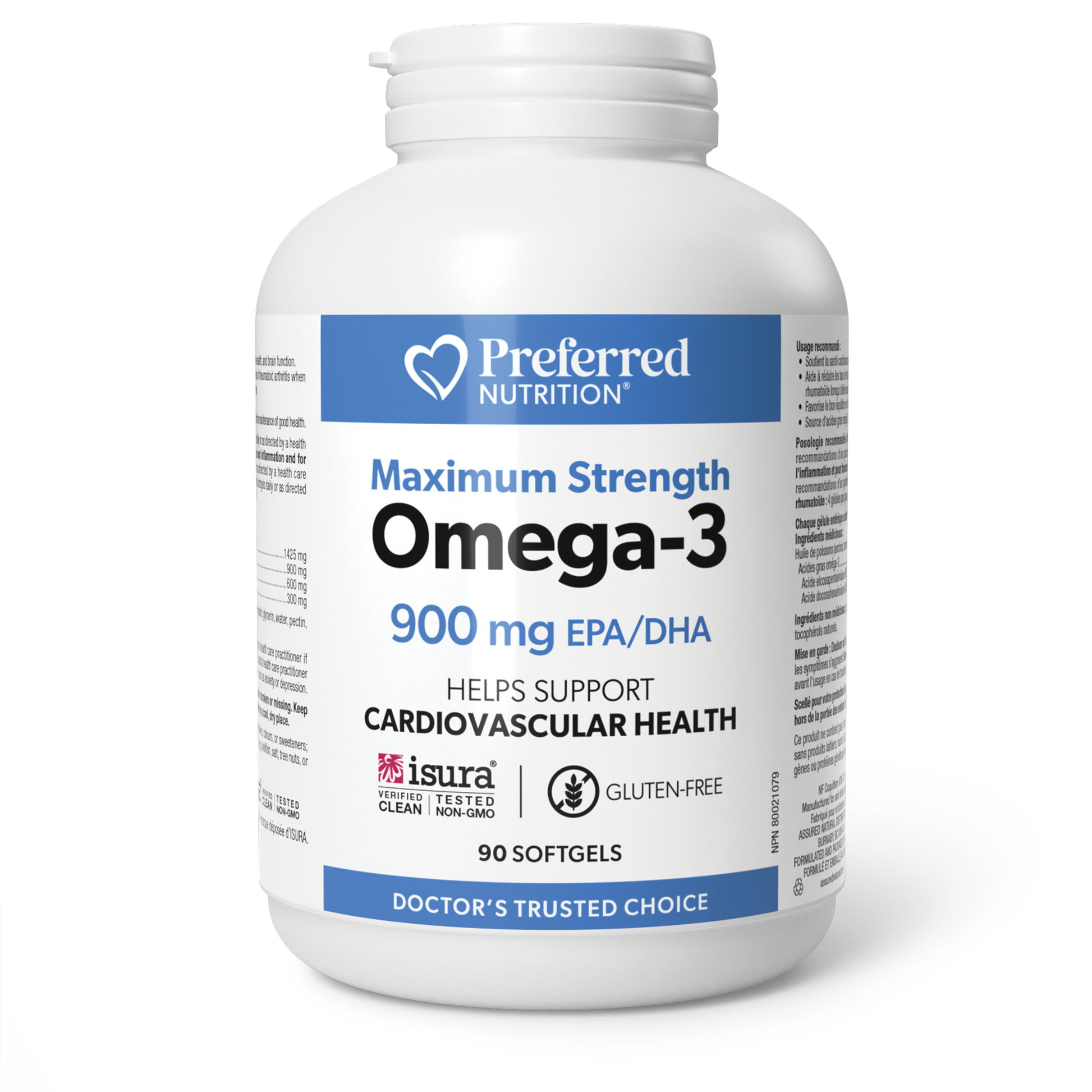 Preferred Nutrition® Omega-3 Maximum Strength 900 mg 90 Softgels