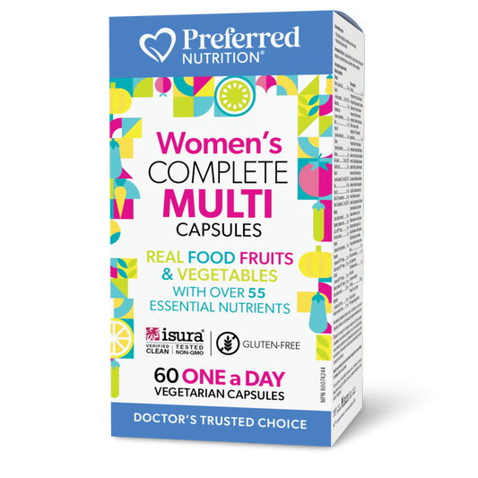 Preferred Nutrition® Women’s Complete Multi 60 Vegetarian Capsules