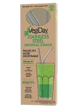 Vegi-Day Stainless Steel Straw Set