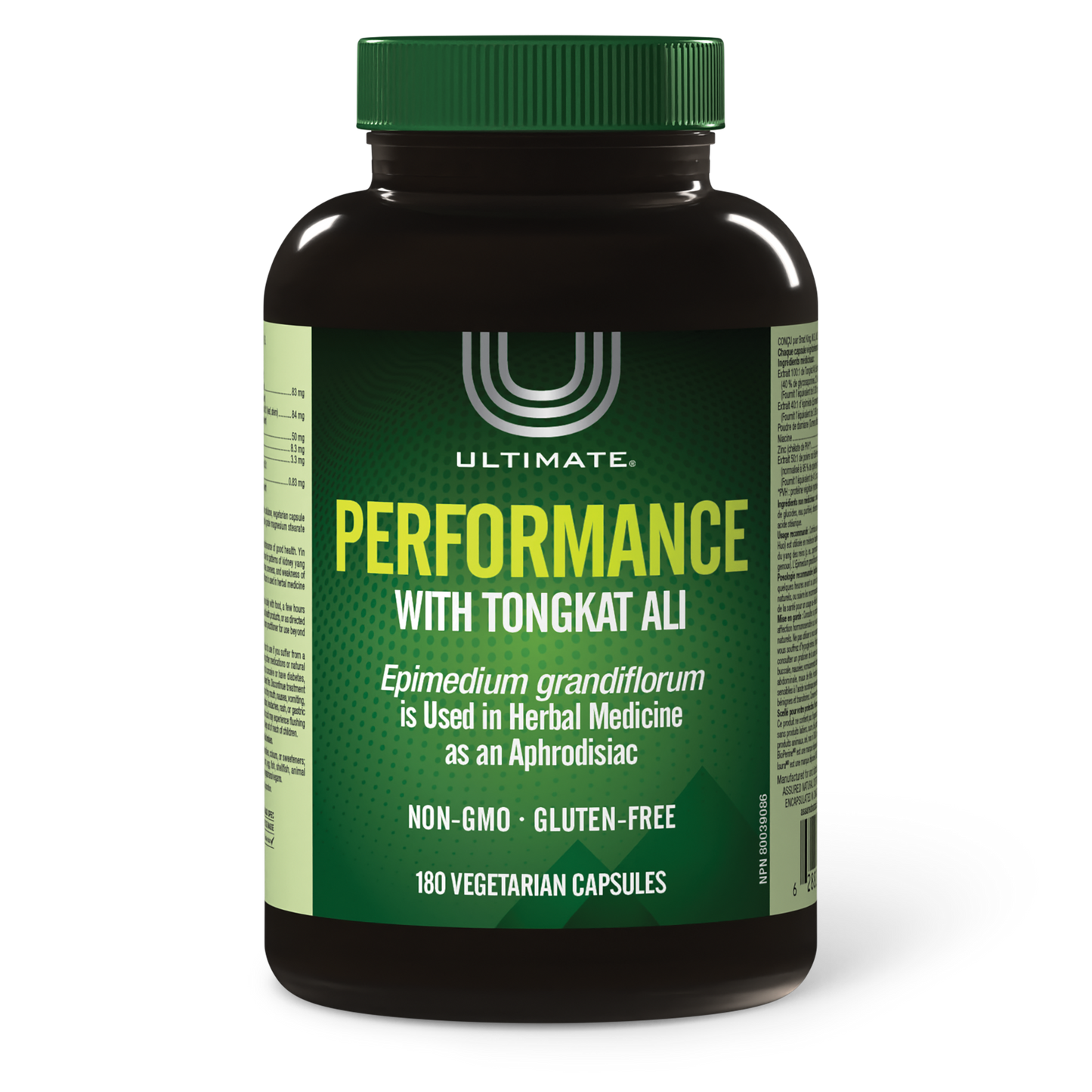 Ultimate® Performance with Tongkat Ali 180 Vegetarian Capsules