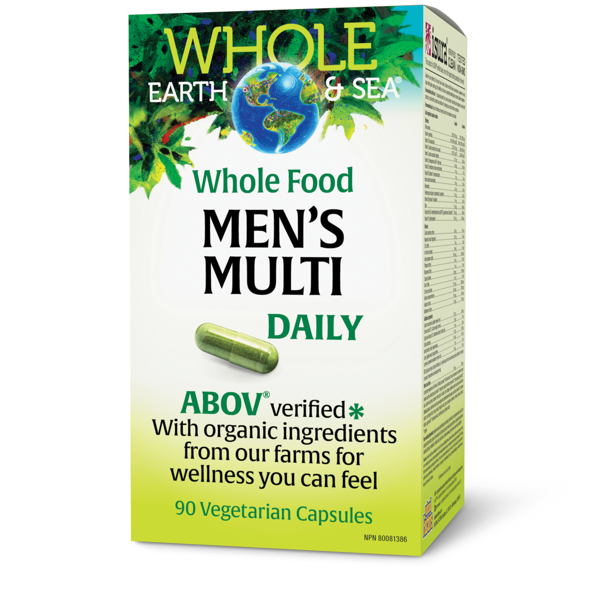 Whole Earth & Sea® Men’s Multi Daily 90 Vegetarian Capsules