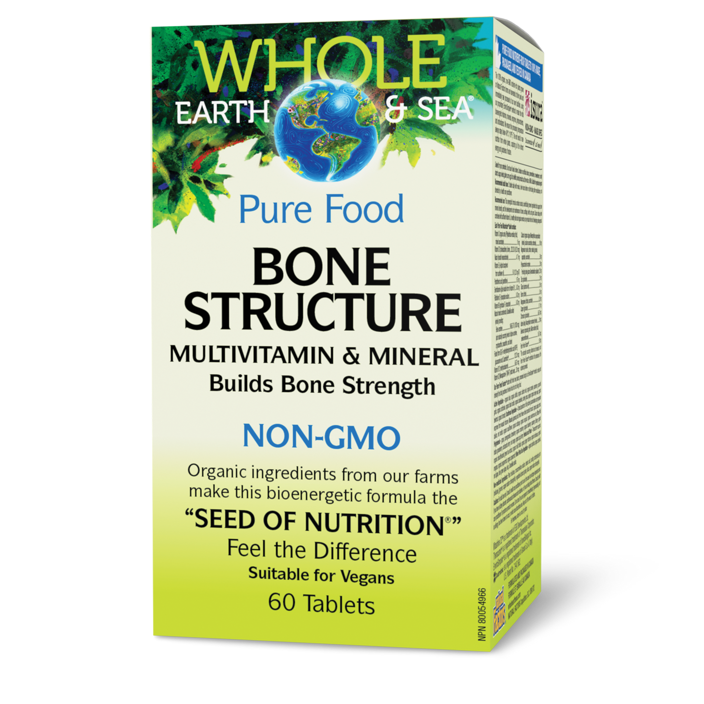 Whole Earth & Sea® Bone Structure Multivitamin & Mineral 60 Tablets