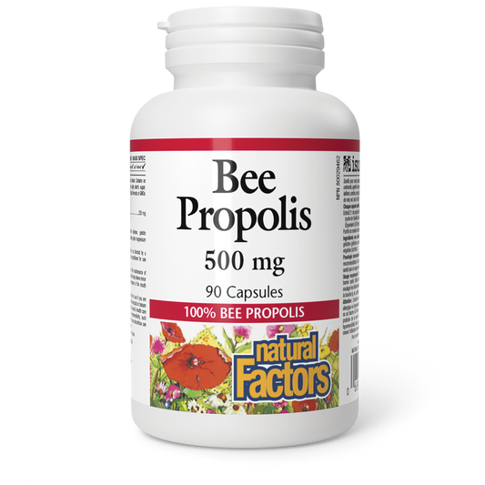 Natural Factors Bee Propolis 500 mg 90 Capsules