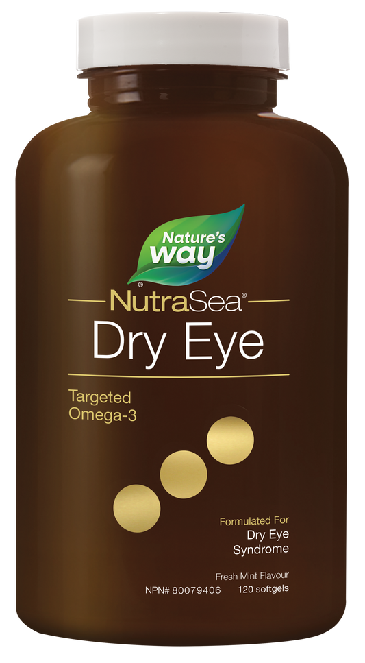 NutraSea Dry Eye Targeted Omega-3, Fresh Mint, 120 count