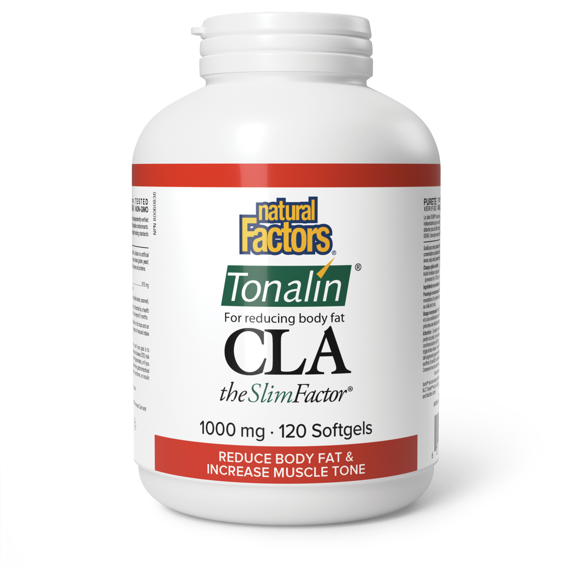 Natural Factors CLA Tonalin® theSlimFactor® 1000 mg 120 Softgels