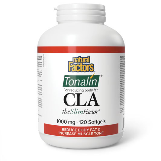 Natural Factors CLA Tonalin® theSlimFactor® 1000 mg 120 Softgels