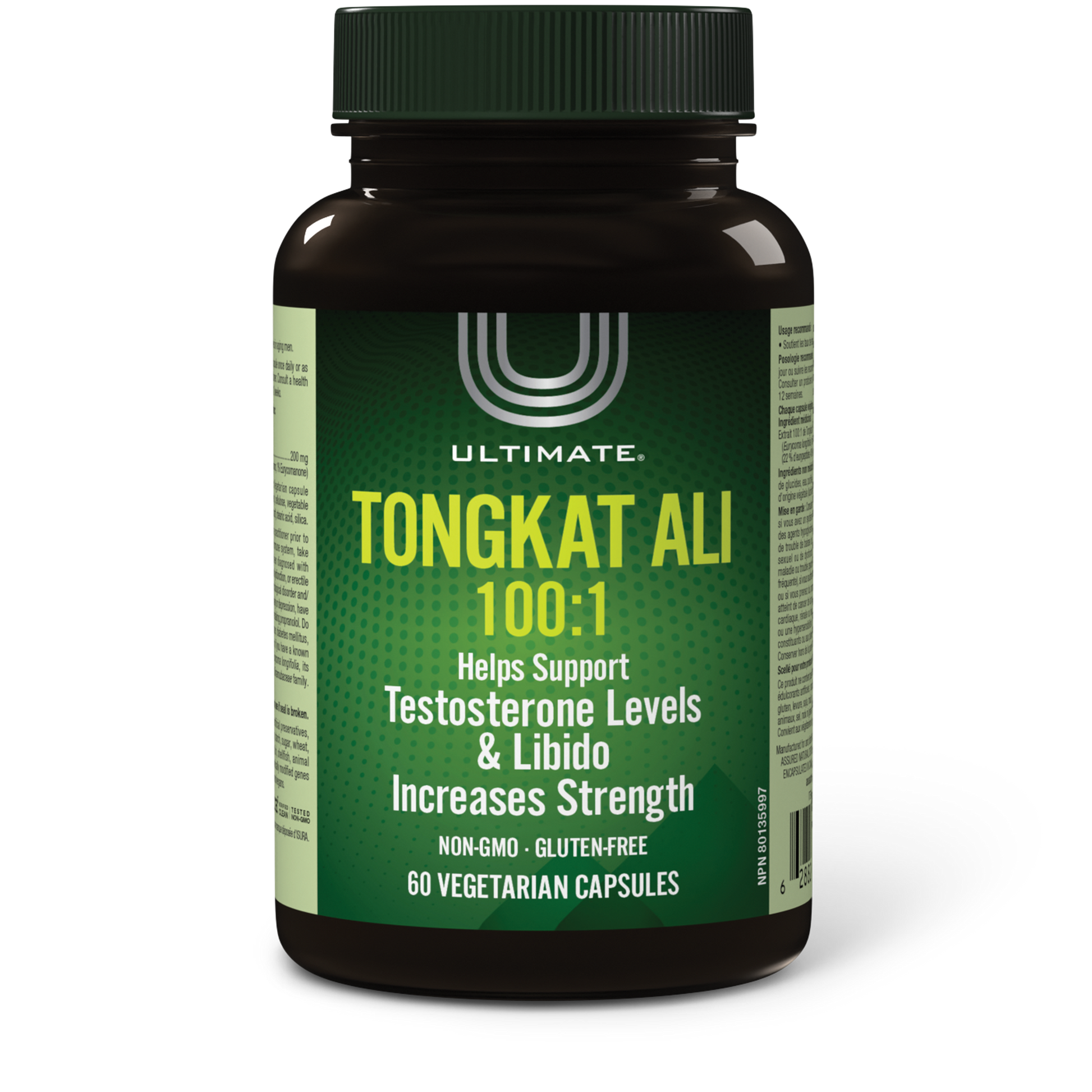 Ultimate® Tongkat Ali 100:1 200 mg 60 Vegetarian Capsules